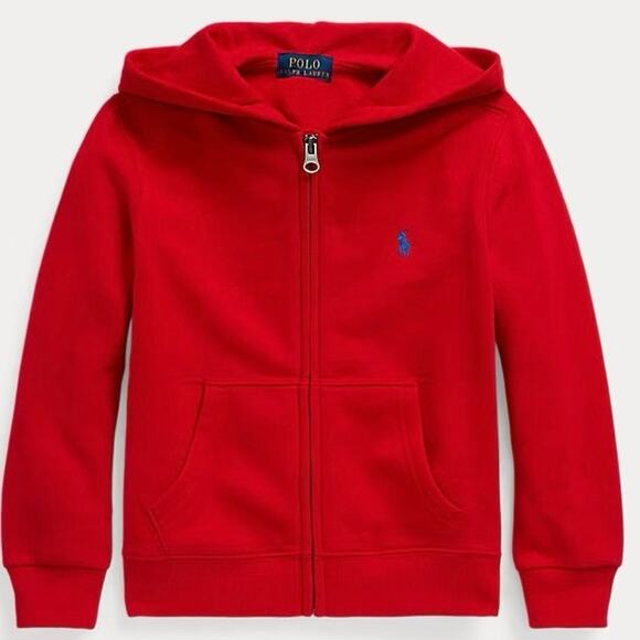 Polo by Ralph Lauren Other - NEW Polo Ralph Lauren Classics II Red Hoodie sz 4 Full Zip Hoodie